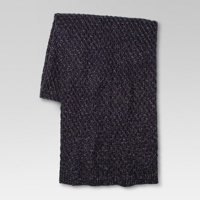 Blanket Marled Sweater Knit Throw Threshold