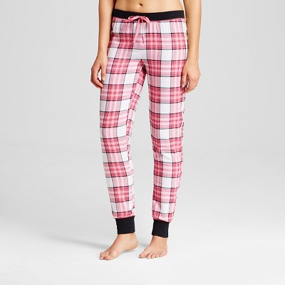 Women's Plaid Jogger Pajama Pants