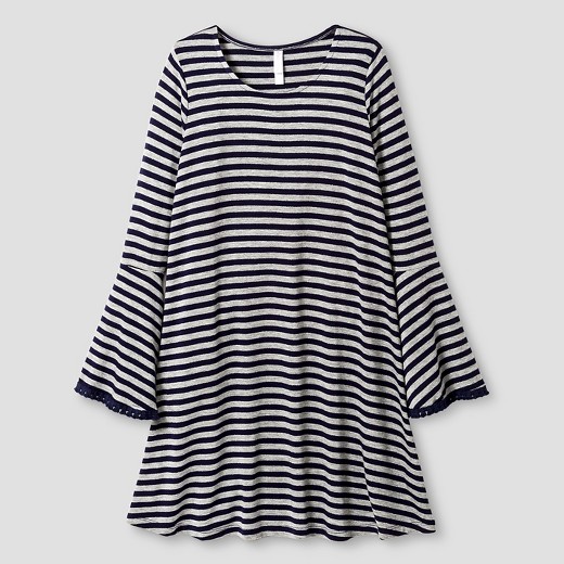 Long Sleeve Stripe Dress : Target