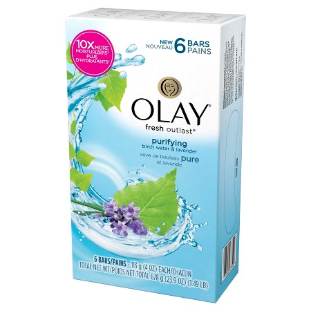 olay lavender soap