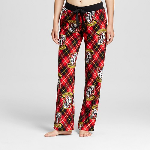 Women's Harry Potter Pajama Pants - Red L