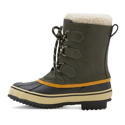 Boys' Winston Premium Winter Boots - Green 1, Boy's
