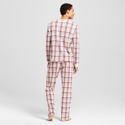Burt's Bee Men's Organic Cotton Plaid Pajamas XL, Multi-Colored