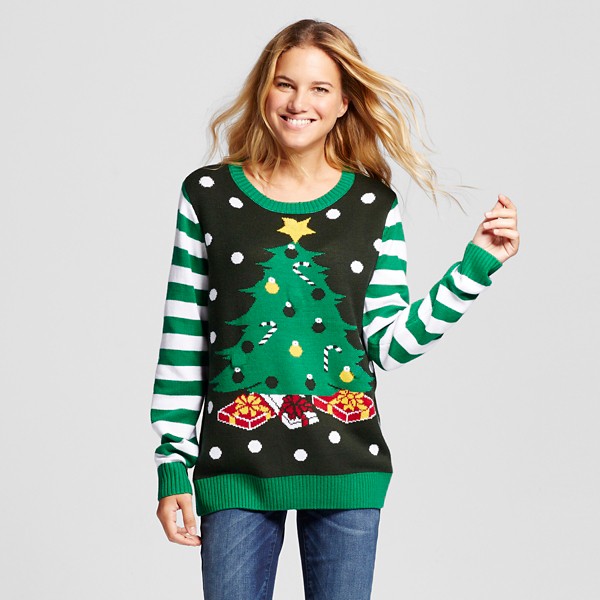 Tree Ugly Christmas Sweater - Ugly But Cute via Pretty My Party