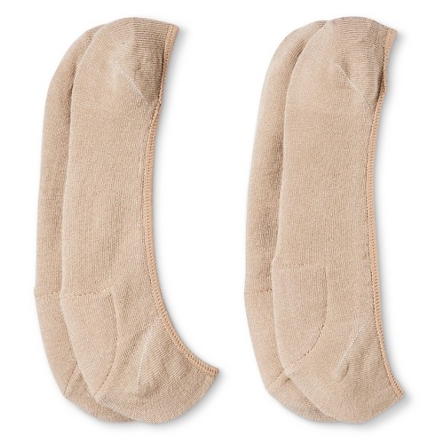 Legale Women's 2 Pack Pillow Pod Liner - Beige One Size Fits Most, Beige Nude