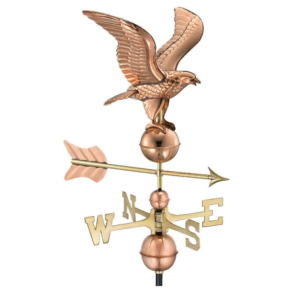UPC 704940000013 product image for American Eagle Weathervane - Polished Copper (Brown) by Good Directions | upcitemdb.com