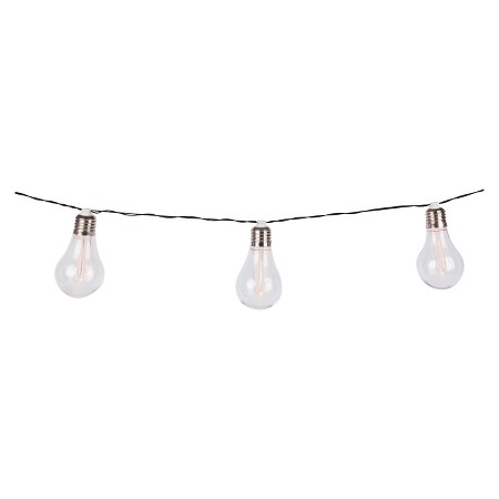 10Ct Edison Bulb String Lights - Threshold : Target