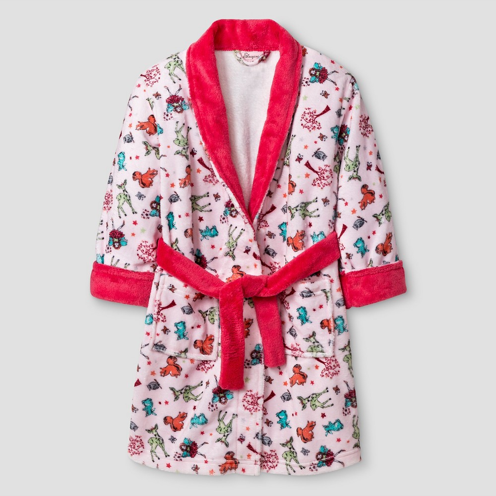 UPC 635325001229 Toddler Girls' Sleepimini Fairy Fleece Robe Pink 3T