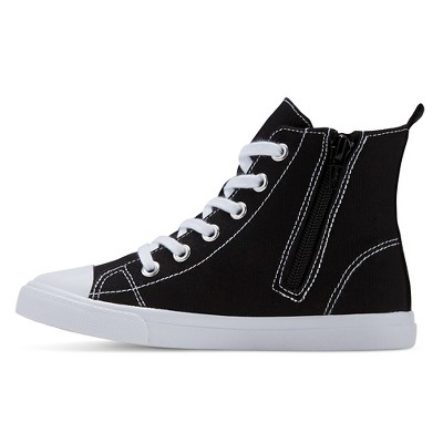 target black canvas shoes
