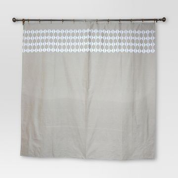 Shower Curtains cotton shower curtains : Girls Cotton Shower Curtain : Target