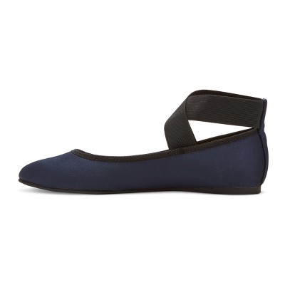 target black ballet flats