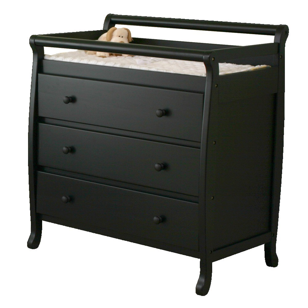 UPC 048517475553 product image for DaVinci Emily 3-Drawer Changing Table - Ebony | upcitemdb.com