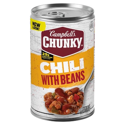 Campbell S Chunky Chili With Beans 19oz Target