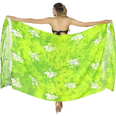 La Leela Women S Summer Bikini Wraps Beach Wrap Cover Up Sarong Skirt