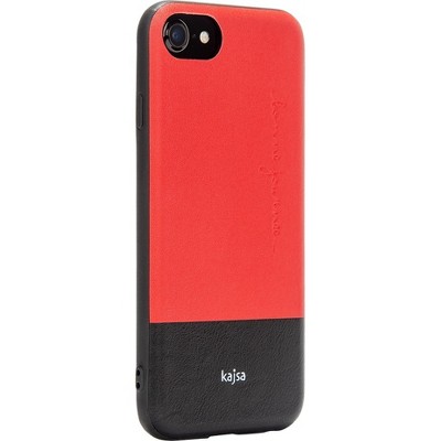 Rocstor Bloc Kajsa iPhone 7/iPhone 8 Case - For Apple iPhone 6, iPhone 6s, iPhone 7, iPhone 8 Smartphone - Bonne Journee - Red, Black