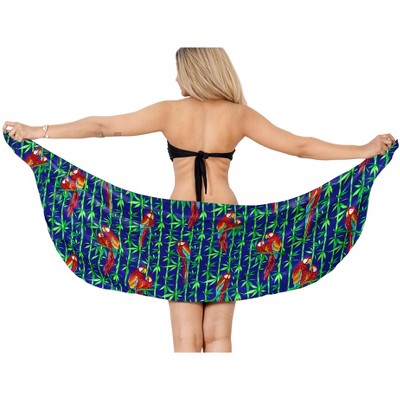 La Leela Women S Summer Bikini Wraps Beach Wrap Cover Up Sarong Skirt