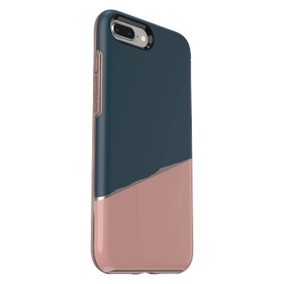 OtterBox Apple iPhone 8 Plus/7 Plus Symmetry Case - Blue/Pink Split