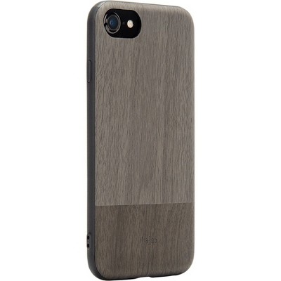 Rocstor Bare Kajsa iPhone 7/iPhone 8 Case - For Apple iPhone 6, iPhone 6s, iPhone 7, iPhone 8 Smartphone - Wooden - Gray - Wear Resistant