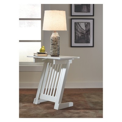 Braunner Chair Side End Table White - Signature Design by Ashley