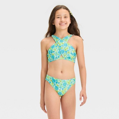 Girls Paradise Petals Floral Printed Bikini Set Art Class Xxl Target