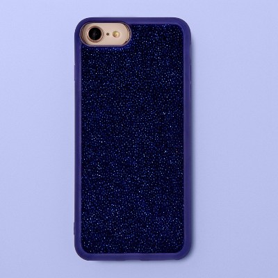 Apple iPhone 8/7/6s/6 Crushed Velvet Case - More Than Magic&#8482; - Blue