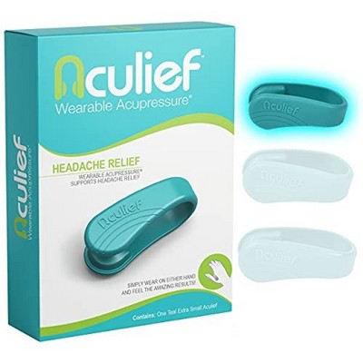 Aculief Acupressure Headache Migraine Tension Relief Wearable