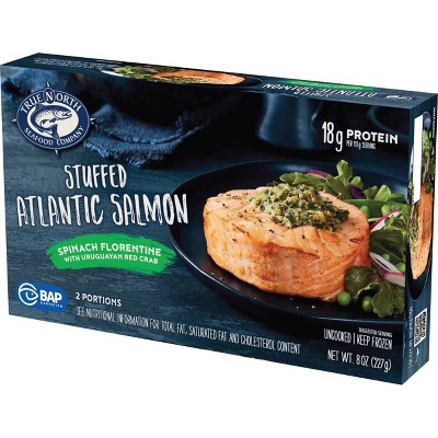 True North Atlantic Salmon Spinach Florentine Frozen Oz Target