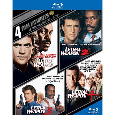 Lethal Weapon Collection 4 Film Favorites Blu Ray Target