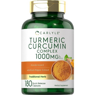 Carlyle Turmeric Curcumin Complex 1000mg 180 Capsules Target