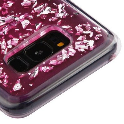 MYBAT For Samsung Galaxy S8 Plus Pink Flakes TPU Case