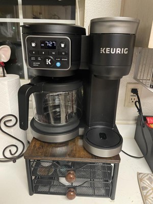 Keurig K Duo Hot Iced Single Serve Carafe Coffee Maker Black