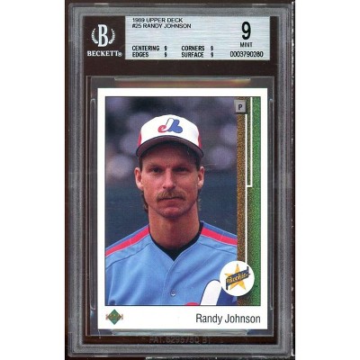 Randy Johnson Rookie Card Upper Deck Bgs Target