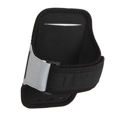 MYBAT Vertical Pouch Universal Sport Armband compatible with Samsung I717 / T879 / Galaxy Note II / T889/I605/N7100 ,Black