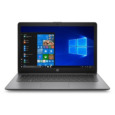 HP 14&#34; Stream Laptop with Windows 10S 8+ hour Battery 2.88lbs Office 365 personal 1 year (14-DS0035NR) Black