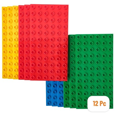 Strictly Briks Toy Building Block Big Briks Stackable Baseplates For