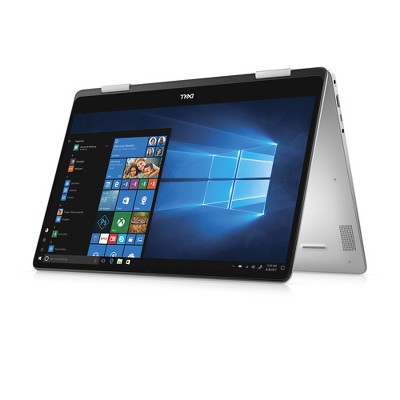 Dell Inspiron 15.6" 2-in-1 Laptop Core i7-8565U 8GB RAM 512GB SSD Silver - 8th Gen i7-8565U - In-plane Switching Technology - Intel UHD Graphics 620