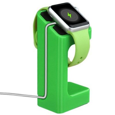 Insten Charging Stand Compatible With Apple Watch Series 1/2/3/4 All Sizes, Green