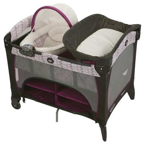 graco playard dlx napper nyssa bassinet playpen