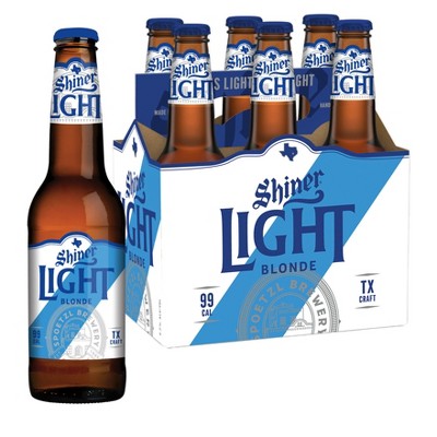 Shiner Light Blonde Beer 6pk 12 Fl Oz Bottles Target