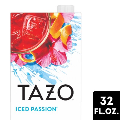 Tazo Iced Passion Tea Concentrate 32 Fl Oz Target