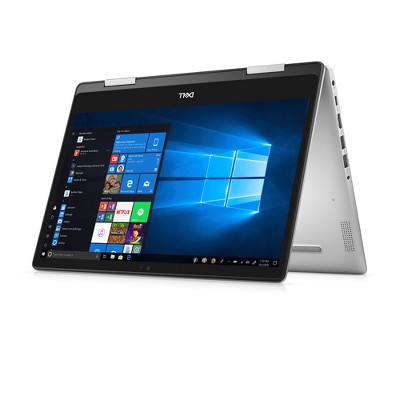 Dell Inspiron 14" 2-in-1 Laptop Core i7-8565U 8GB RAM 256GB SSD Silver - 8th Gen i7-8565U - Intel UHD Graphics 620 - In-plane Switching Technology