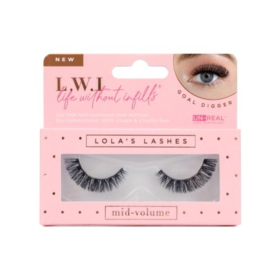 Lola S Lashes L W I Goal Digger Strip Eyelashes Target