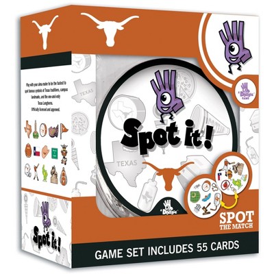 Masterpieces Officially Licensed Ncaa Texas Longhorns Spot It Game For