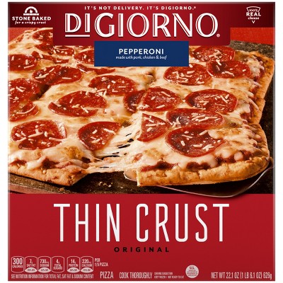 Digiorno Pepperoni Thin Crust Frozen Pizza Oz Target