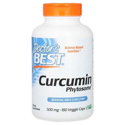 Doctor S Best Curcumin Phytosome With Meriva 500 Mg 180 Veggie Caps