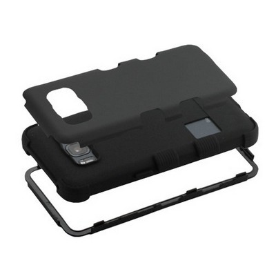 MYBAT For Samsung Galaxy S8 Active Black Tuff Hard TPU Hybrid Case