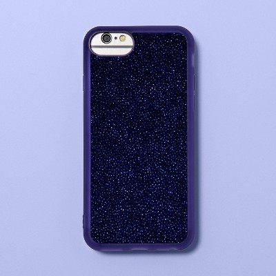 Apple iPhone 8 Plus/7 Plus/6s Plus/6 Plus Crushed Velvet Case - More Than Magic&#8482; - Blue