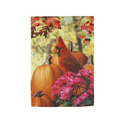 Cardinal In Color Garden Waffle Flag Target