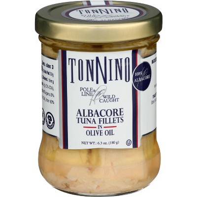 Tonnino Albacore Tuna Fillet In Olive Oil Case Of 6 6 3 Oz Target