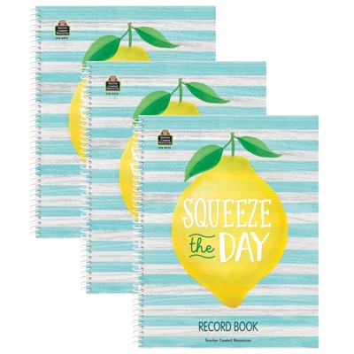 Teacher Created Resources Lemon Zest Record Book Pack Of Target